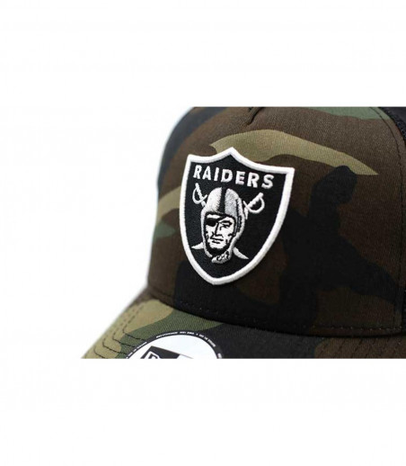 camo Raiders trucker